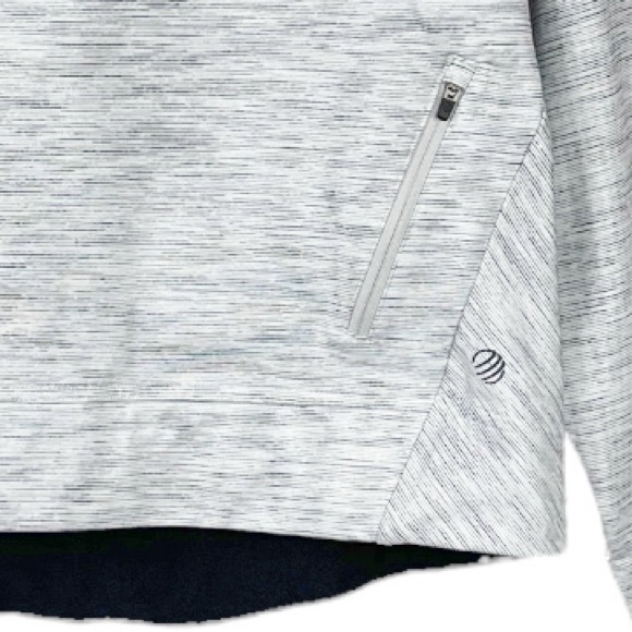 MPG Heathered Pullover Hi-Low Sweatshirt Size Small - Picture 2 of 6